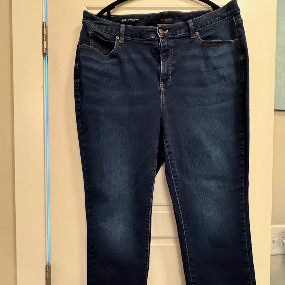 Talbot's Jeans, Straight Leg,  Size: 18WP, Preowned